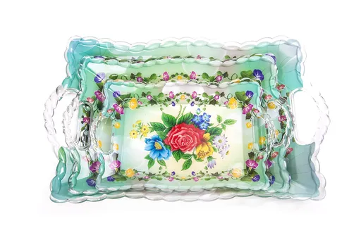 MAKRO - Podnos sada 3ks, umelá hmota