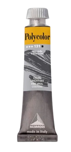 MAIMERI POLYCOLOR - Jemné vinylové farby 131 - yellow ochre, 20 ml