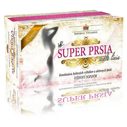 IMPERIAL VITAMINS Super prsia + štíhlá línia pre ženy 30 tabliet