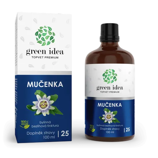 Mučenka – bezliehová tinktúra 100 ml – Green idea