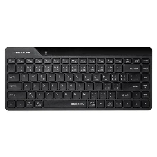 A4tech FStyler FBK22 AS, bezdrôtová Dual mode Bluetooth+2, 4G klávesnica, CZ, čierna