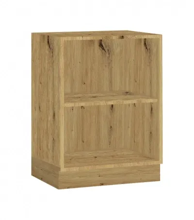 ArtExt Kuchynská skrinka vysoká AVELLINO | 2D14K 40 s cargo košom Farba korpusu: Dub artisan