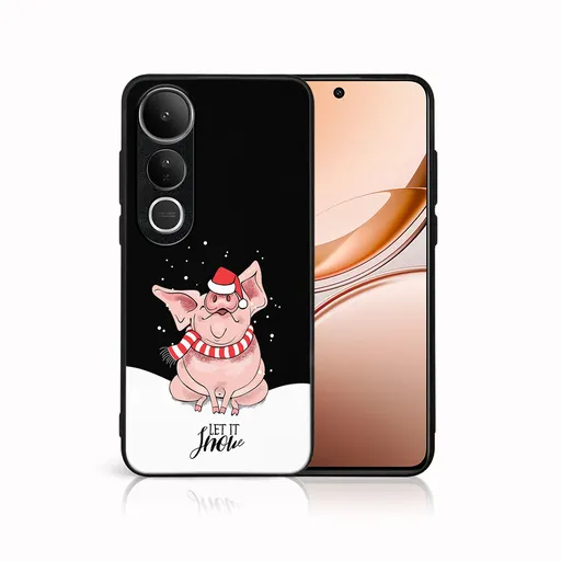 MY ART Kryt s vianočným dizajnom Vivo V50 Lite LET IT SNOW (075)