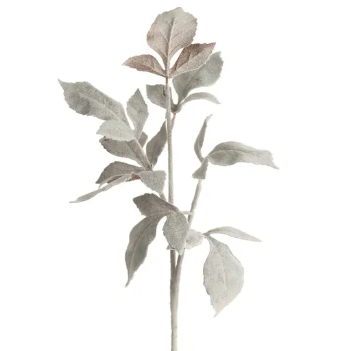 ArtFir Vianočná vetvička 220 | bordová/biela 20 x 74 cm