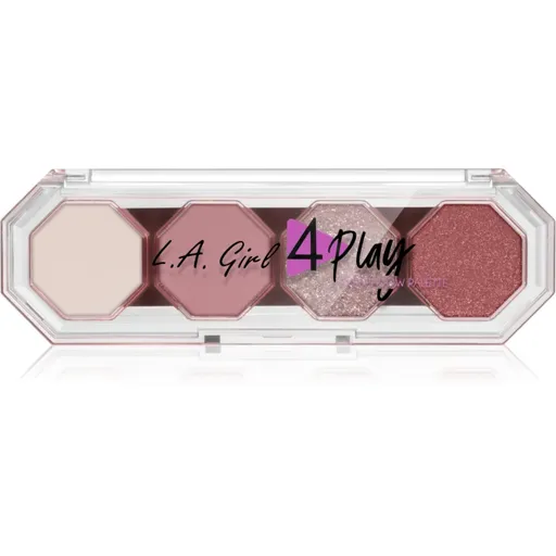 L.A. Girl Cosmetics 4 Play paletka očných tieňov odtieň Feel Good 3.2 g