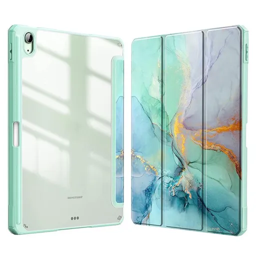 ART MARBLE FOLIO Puzdro pre Samsung Galaxy Tab S6 Lite 2024 / S6 Lite 2022 / S6 Lite GREEN