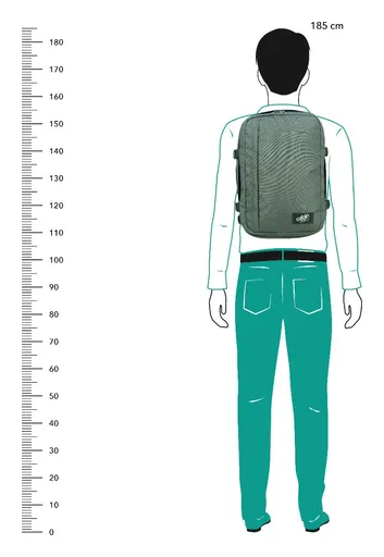 Cestovný batoh do lietadla CabinZero Classic Plus 32L Georgian Khaki