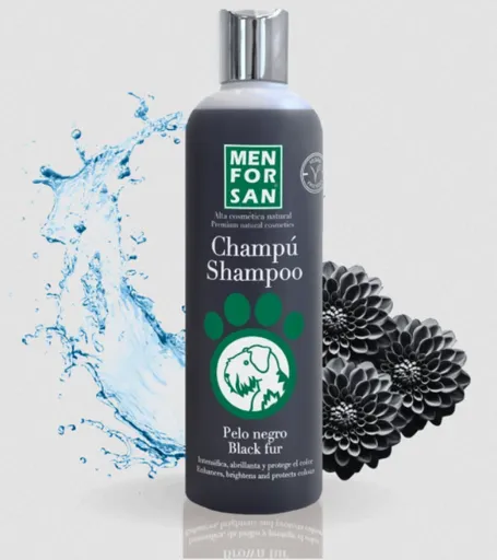MEN FOR SAN šampón pre psov s čiernou srsťou 300 ml