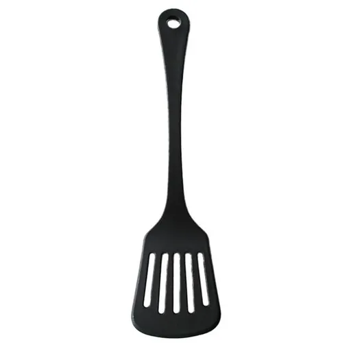 TORO Plastová dierovaná obracačka KITCHISIMO Nero 31cm