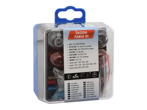Sada autožiaroviek H7 ŠKODA FABIA III COMPASS