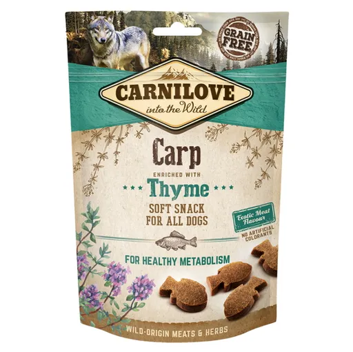 CARNILOVE Dog Semi Moist Snack Carp
