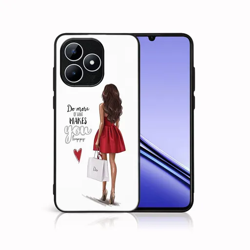 MY ART Ochranný kryt pre Realme Note 50 RED DRESS (137)