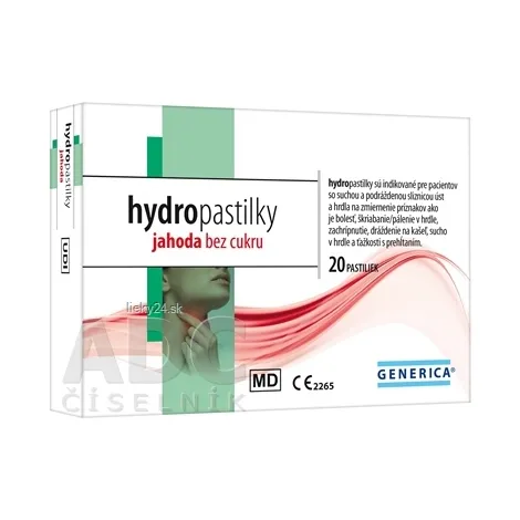 GENERICA hydropastilky jahoda