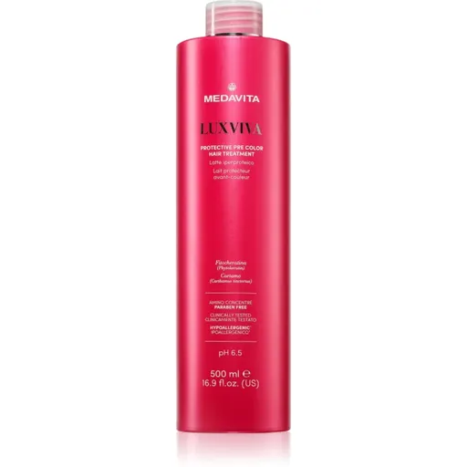 Medavita LUXVIVA Protective Pre Color Hair Treatment ochranné mlieko na vlasy 500 ml