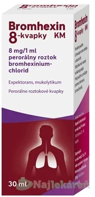 BROMHEXIN 8-KVAPKY KM 30 ml