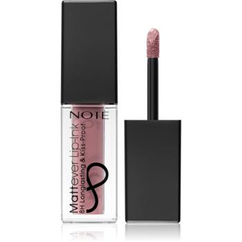 Note Cosmetique Mattever tekutý rúž s matným finišom 06 Blushy 4,5 ml