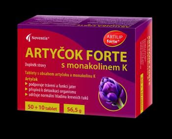 NOVENTIS Artyčok Forte s monakolinem K 60 tablet