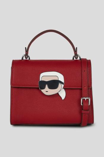 Kabelka Karl Lagerfeld červená farba, A3W30325