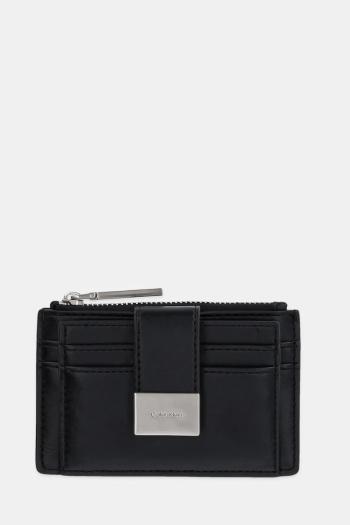 Peňaženka Calvin Klein dámska, čierna farba, K60K612959