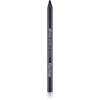 flormar Extreme Tattoo Gel Pencil vodeodolná gélová ceruzka na oči odtieň 04 Intense Blue 1.2 g