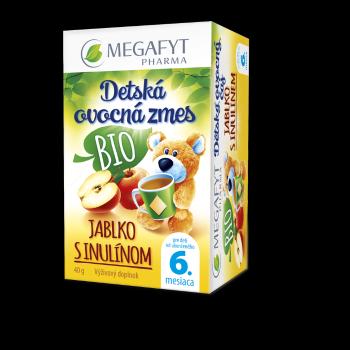 MEGAFYT Detský ovocná zmes Bio jablko + inulín vrecúška 20 x 2 g