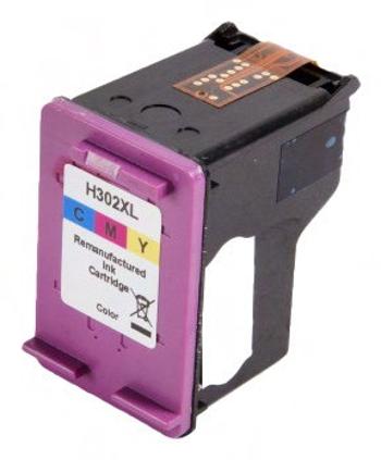 HP F6U67AE - kompatibilná cartridge HP 302-XL, farebná, 14ml
