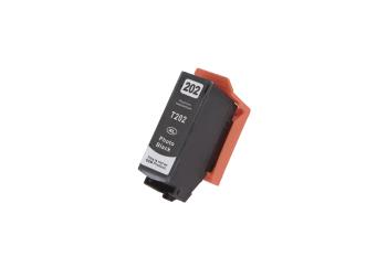 Kompatibilná atramentová náplň C13T02H14010, 202XL, 13ml listov pre tlačiarne Epson (BULK), photo, photo black