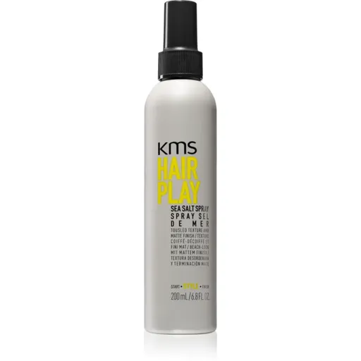 KMS Hair Play Sea Salt Spray slaný sprej pre vytvarovanie vĺn 200 ml