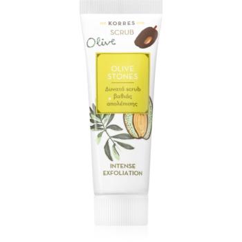 Korres Olive Stones hĺbkovo čistiaci peeling 18 ml