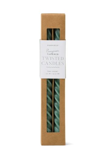 Vonné sójové sviečky Paddywax „Cypress & Fir” 2-pak viac farieb