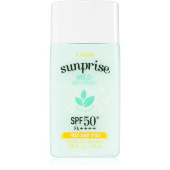 ETUDE Sunprise Mild Airy Finish minerálny ochranný fluid na tvár SPF 50+ 55 ml