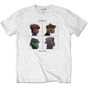 Gorillaz tričko Demon Days Biela S