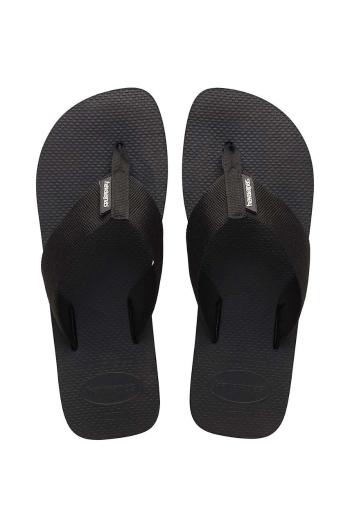Žabky Havaianas URBAN BASIC pánske, čierna farba, 4148427.0090
