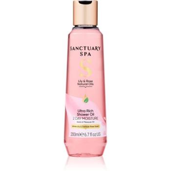 Sanctuary Spa Lily & Rose pečující sprchový olej 200 ml