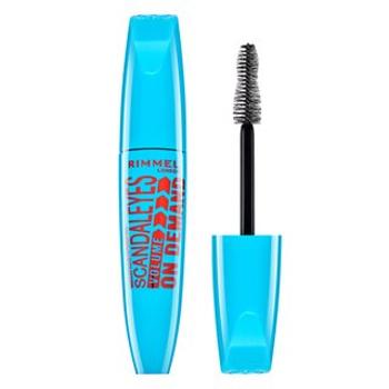 Rimmel London Scandal Eyes Volume On Demand Waterproof Mascara vodeodolná riasenka pre objem Black 12 ml