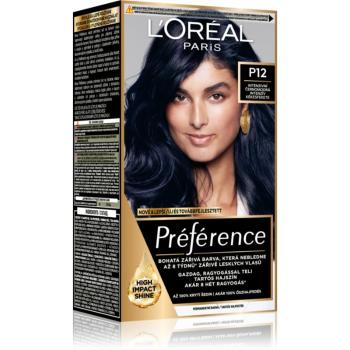 L’Oréal Paris Préférence farba na vlasy odtieň P12 Intense Cool Black 1 ks