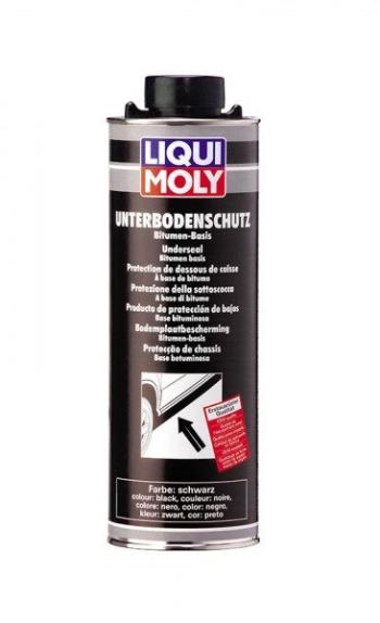 Alvázvédő spray Liqui Moly Alvázvédő - bitumenes, fekete, 1 l