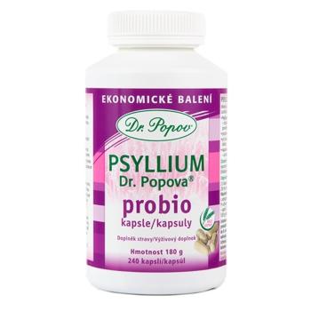 DR.POPOV Psyllium probio 240 kapsúl