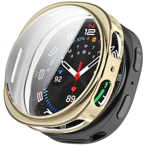 TPU FULL COVER Kryt pre Samsung Galaxy Watch8 44mm zlatý