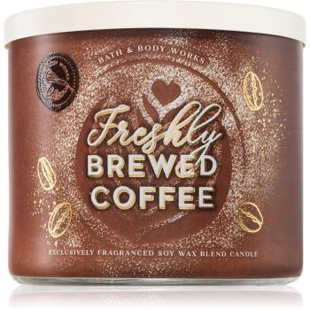 Bath & Body Works Freshly Brewed Coffee vonná sviečka 411 g