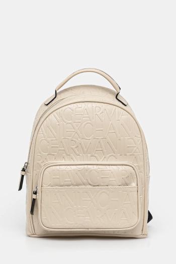 Ruksak Armani Exchange dámsky, biela farba, malý, jednofarebná, 942805 CC793