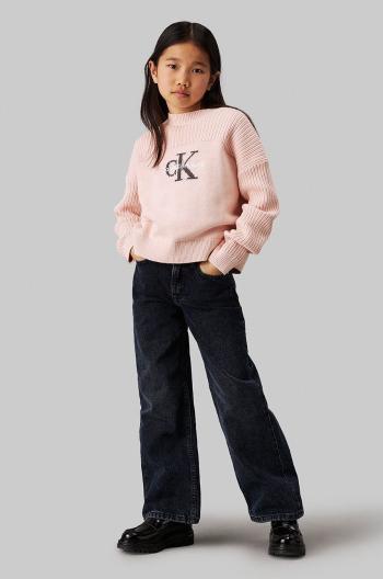Detské rifle Calvin Klein Jeans HR WIDE IG0IG02607