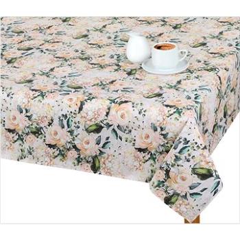 Bellatex Obrus EMA – 100 × 100 cm – vanilková ruža (6061)
