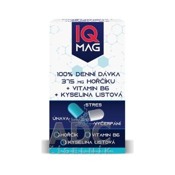 IQ MAG HORČÍK 375 mg+Vitamín B6+Kyselina Listová