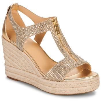 MICHAEL Michael Kors  BERKLEY MID WEDGE  Sandále Zlatá