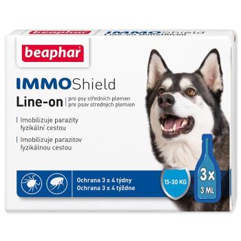 Beaphar Line-on IMMO Shield pes M 3x3ml