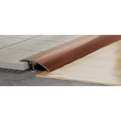 Lišta prechodová Havos mat, hliník, dĺžka 270 cm, výška hrany 8 mm, LP3T270