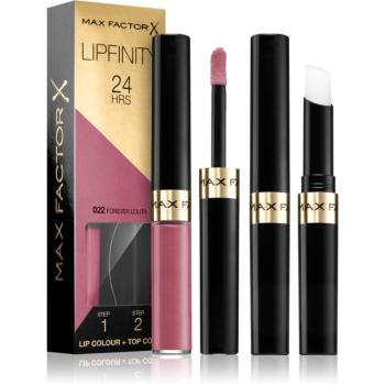 Max Factor Lipfinity Lip Colour dlouhotrvající rtěnka s balzámem odstín 022 Forever Lolita 4,2 g