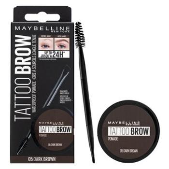 Maybelline Tattoo Brow Pomade gél na obočie 2v1 05 Dark Brown