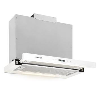 Klarstein Mariana Neo 60, digestor, 60 cm, vstavaný, 640 m³/h, LED, biely